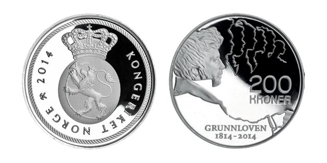 Hovedbilde 200 kr 2014 - Grunnloven 200 år