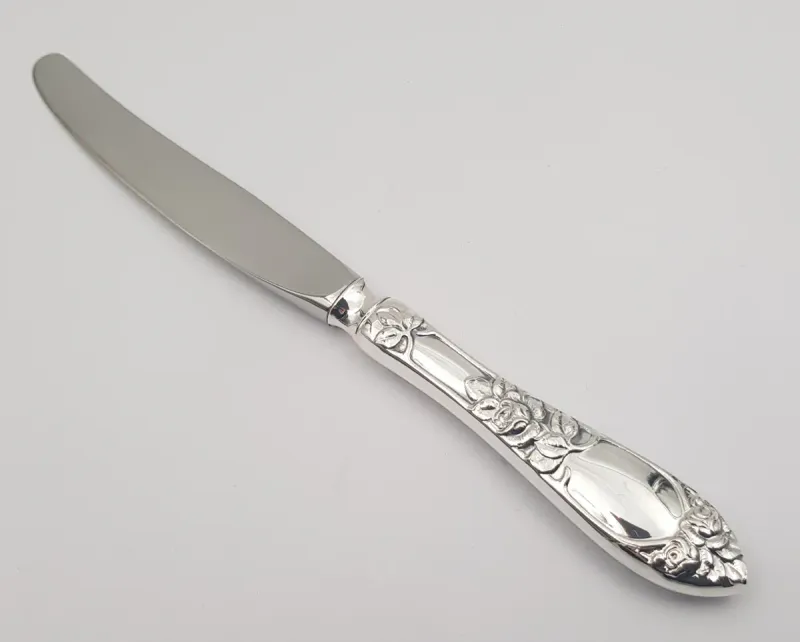 Opphøyd rose: Barnekniv/ Fruktkniv 18 cm