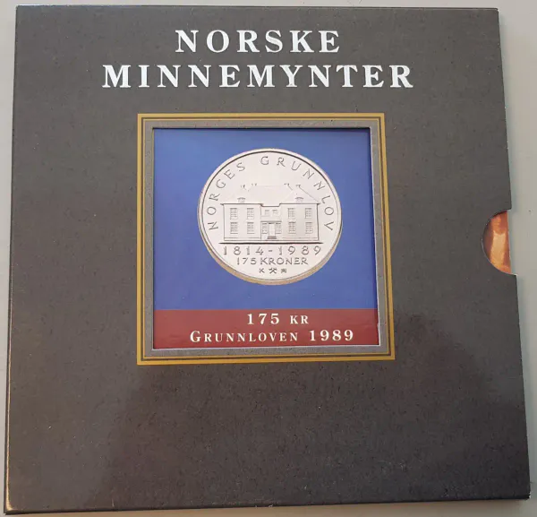 Hovedbilde 175 kr 1989 i pappomslag