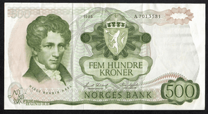 500 kr 5 utg. 1978-1985