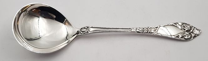 Hovedbilde Opphøyd rose: Kompott/serveringsskje 18,5 cm