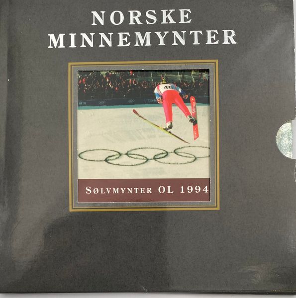 Hovedbilde 100 kr 1991 - Skøyteløpere (i pappomslag)