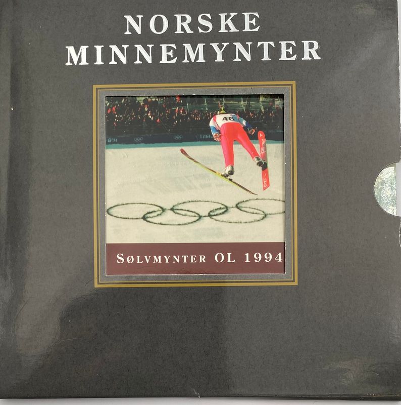 100 kr 1991 - Skøyteløpere (i pappomslag)