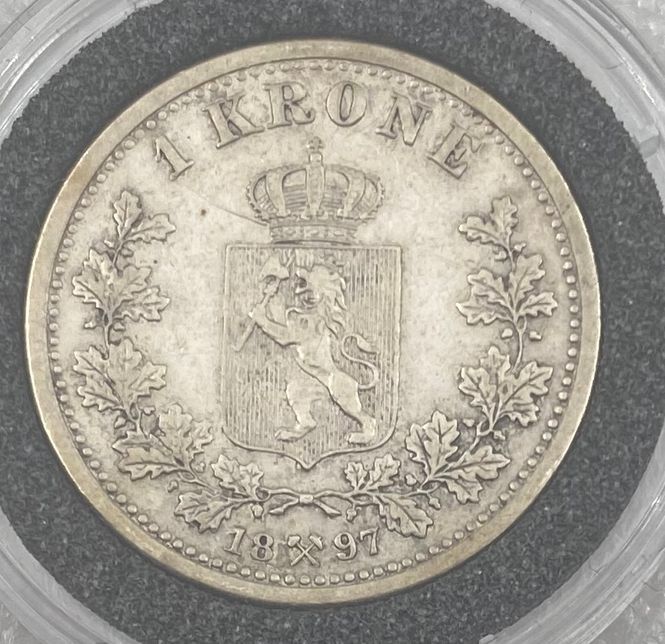 Hovedbilde 1 kr 1897 kv. 1