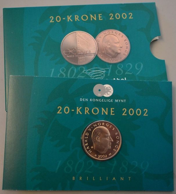 Hovedbilde 20 kroner 2002 Abel BU