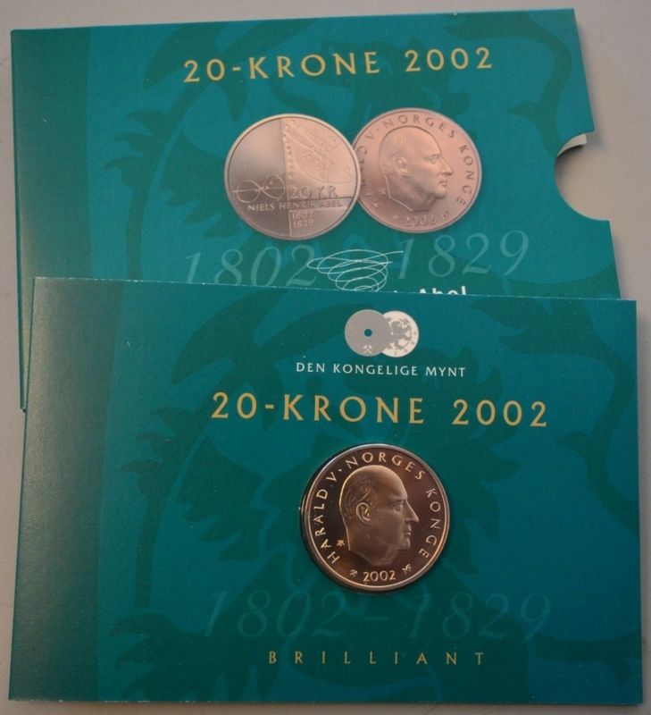 20 kroner 2002 Abel BU
