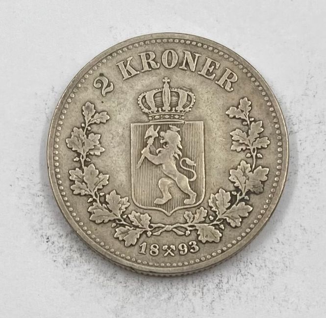 Hovedbilde 2 kr 1893 kv.1