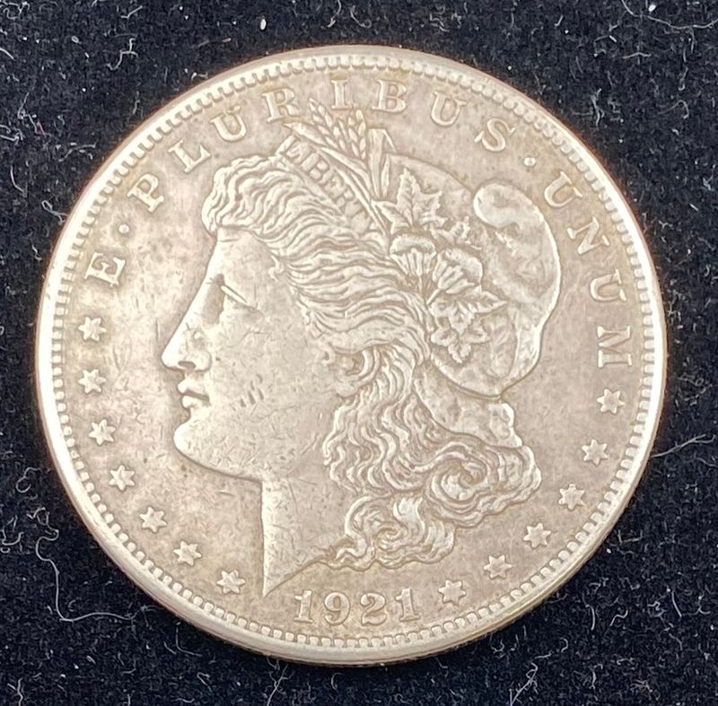 USA:1 dollar 1921 Morgan Dollar 