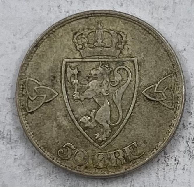 Hovedbilde 50 øre 1918. Kv 1 (5)