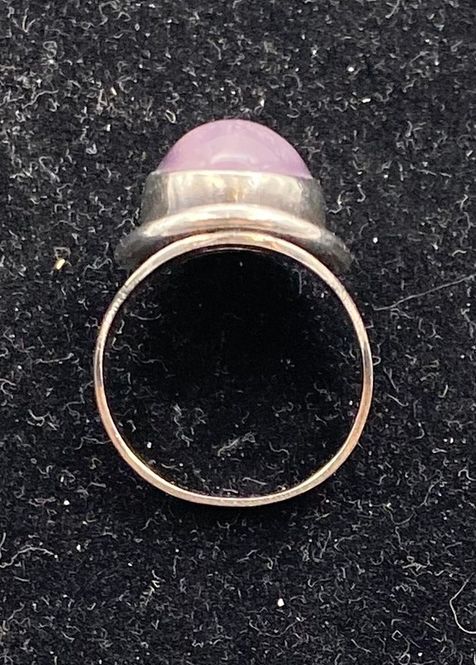 Hovedbilde Ring 925 sølv med sten av Hermann Siersbøl ...