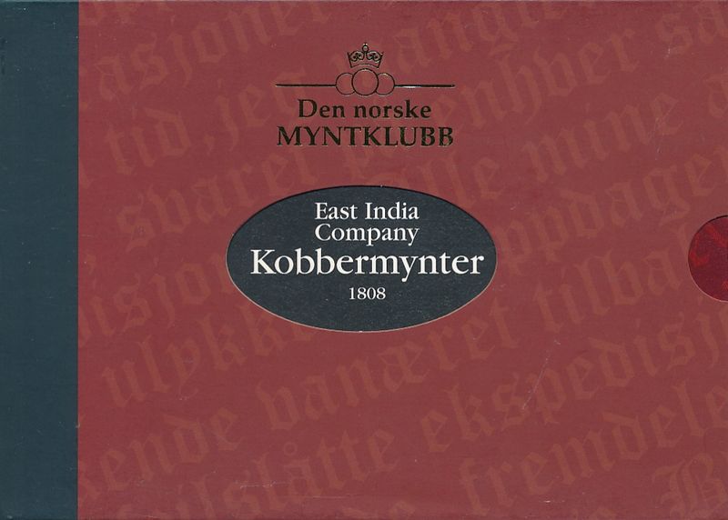 East India Company kobbermynter - Årstall: 1808