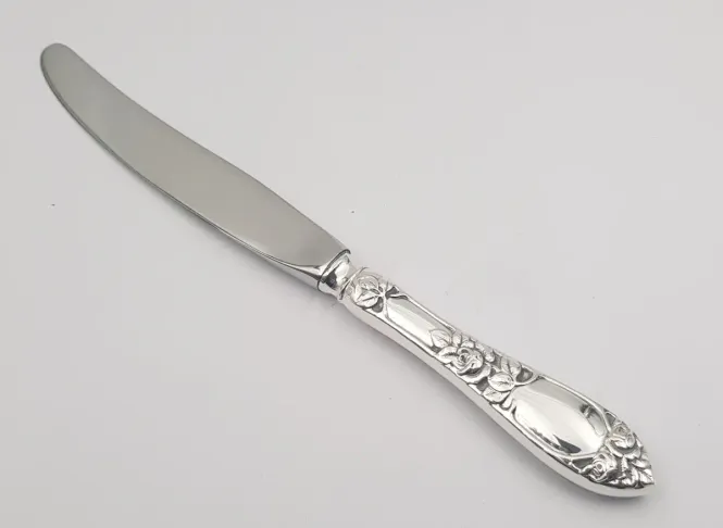 Hovedbilde Opphøyd rose: 6 x Barne/Frukt/Smørkniv 17 cm.