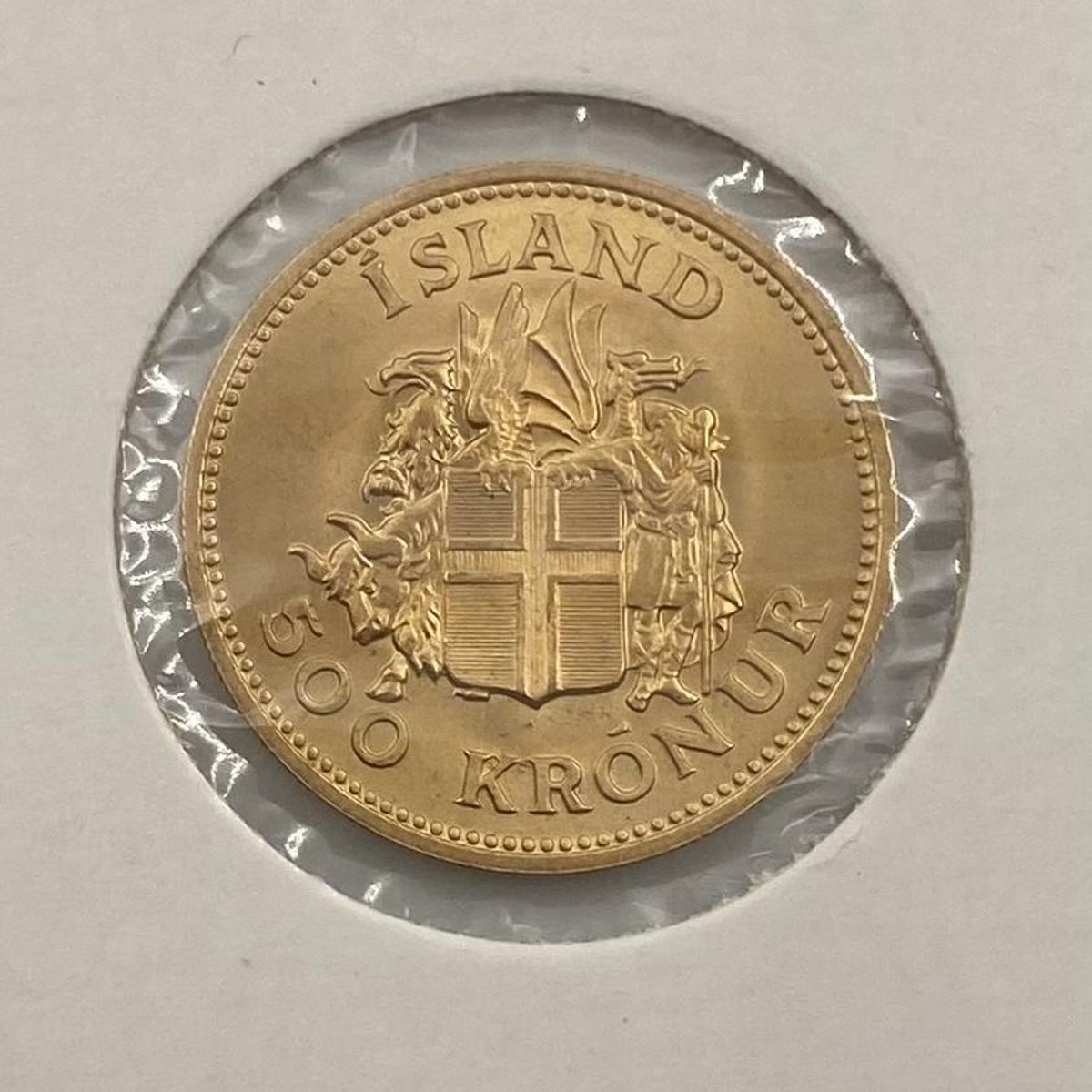 Island: 500 kronur 1961