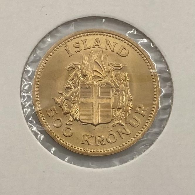 Hovedbilde Island: 500 kronur 1961