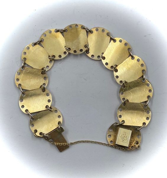 Hovedbilde Armbånd 925 sølv med emalje