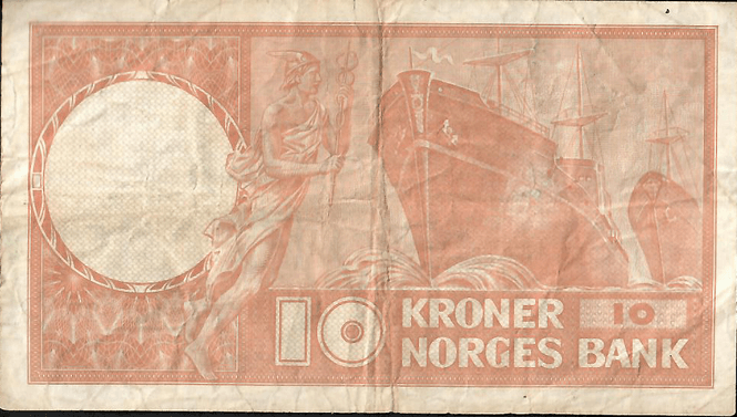 Hovedbilde 10 kr 1973 N.4123627 kv. 1-
