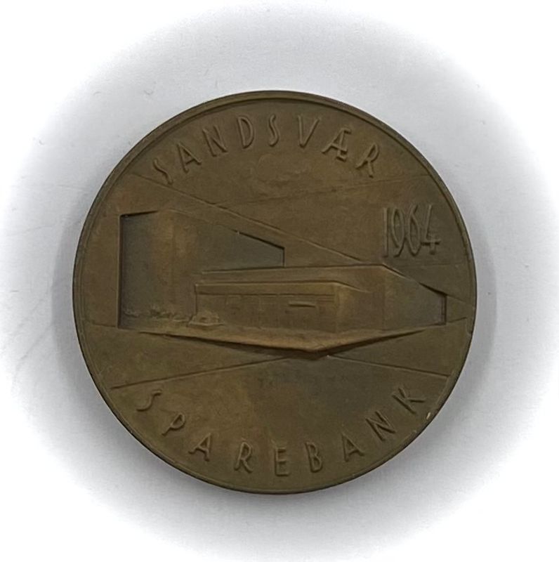Kongsbergmedaljen 1964 Sandsvær Sparebank