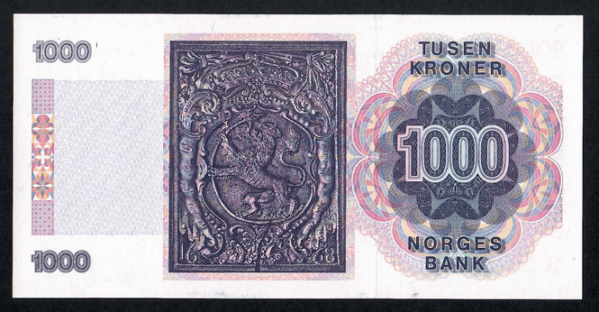 Hovedbilde 1000 kr 1989 kv. 0/01