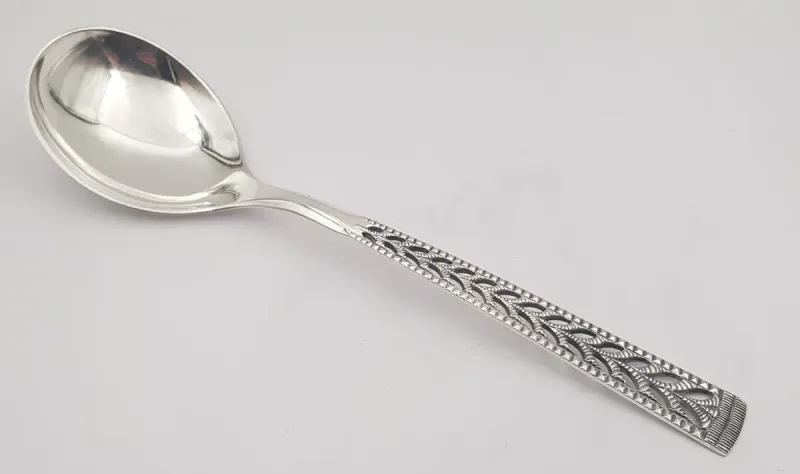 Juvel: Kompott skje 19 cm.