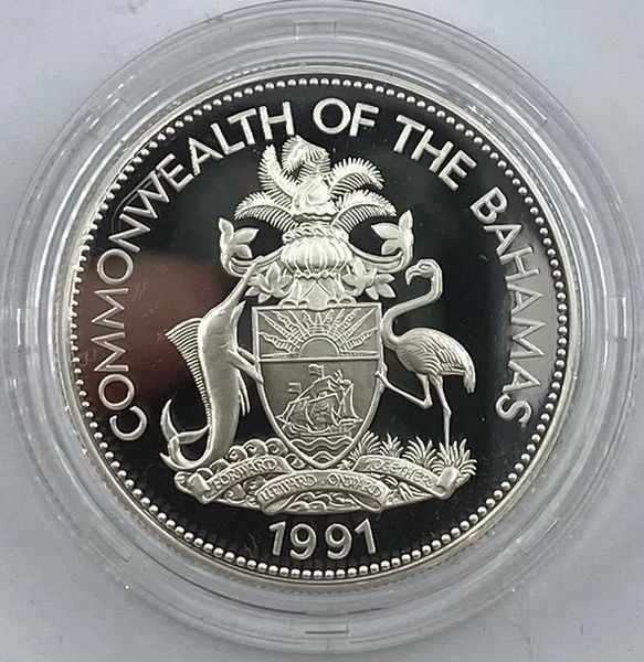 Hovedbilde Bahamas: 5 dollar. 12. oktober 1492.